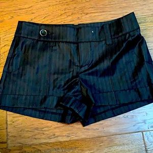 Bebe Pin striped dress shorts